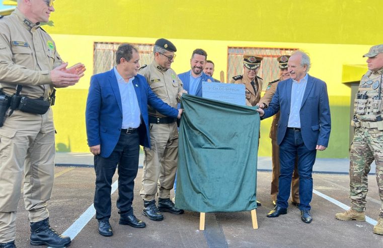 Cascavel ganha base policial “turbinada” para vigiar a fronteira e espionar traficantes antes do café