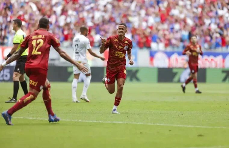 Bahia atropela o “Peixe” e Rogério Ceni já pede mesa na Libertadores