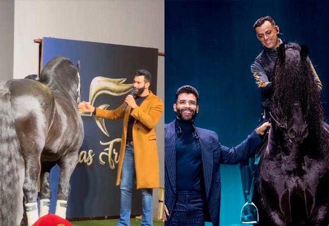 Gusttavo Lima vende meio cavalo por R$ 5 milhões e prova que no sertanejo até o relincho dá lucro